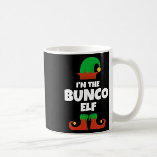 I'm The Bunco Elf Family Pajama Christmas Funny Bu Coffee Mug