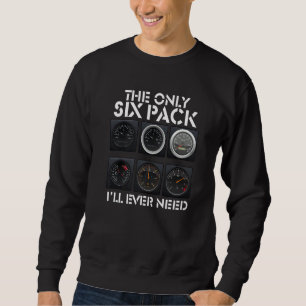 I'm The Captain Aeroplane Pilot Aviation Sweatshirt
