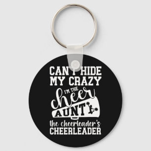I'm The Cheer Aunt The Cheerleader's Cheerleader A Key Ring