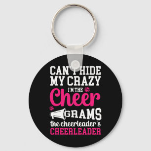 I'm The Cheer Grams Of A Cheerleader Grams Grandma Key Ring