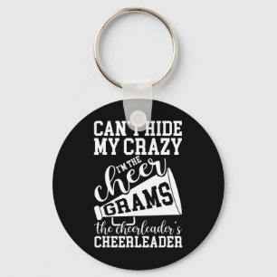 I'm The Cheer Grams Of A Cheerleader Grams Grandma Key Ring
