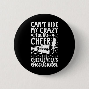 I'm The Cheer Granny Of A Cheerleader Granny Grand 6 Cm Round Badge