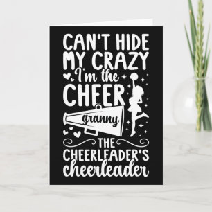 I'm The Cheer Granny Of A Cheerleader Granny Grand Card
