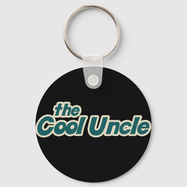 I'm the Cool Uncle Key Ring (Front)