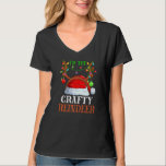 I'm The Crafty Reindeer Christmas  Pyjamas Family  T-Shirt<br><div class="desc">I'm The Crafty Reindeer Christmas  Pyjamas Family Xmas</div>