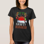 I'm The Crafty Reindeer Christmas   Pyjamas Family T-Shirt<br><div class="desc">I'm The Crafty Reindeer Christmas   Pyjamas Family Xmas</div>