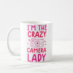 I'M The Crazy Camera Lady - Women Photography Phot Coffee Mug