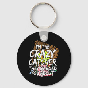 I'm The Crazy Cather They Warned You About Softll Key Ring