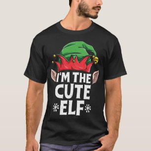 I'm The Cute Elf Christmas Family Matching Pyjamas T-Shirt