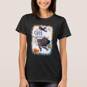 I'm The Cute Witch Halloween Matching Group Costum T-Shirt