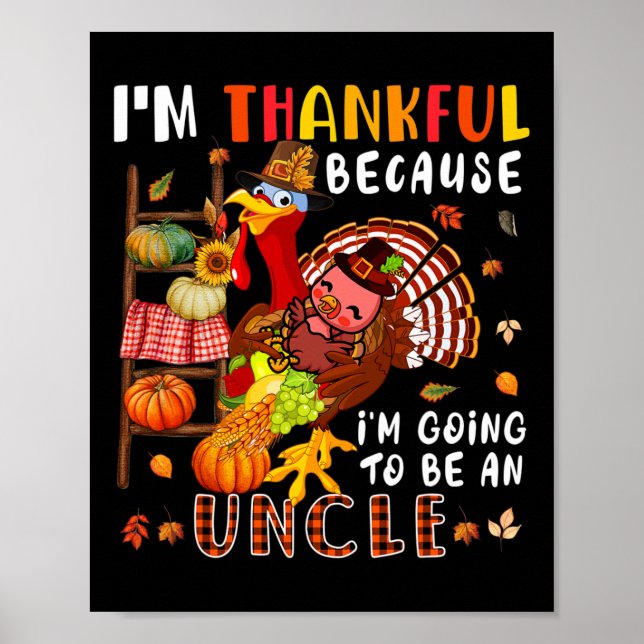 I'm the Dancing Turkey Thanksgiving Family 2023 Au Poster (Front)