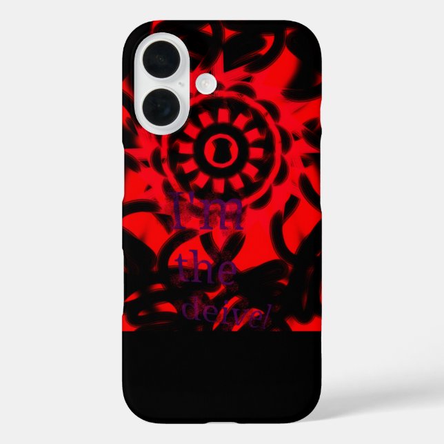 I'm the deivel  Case-Mate iPhone case (Back)