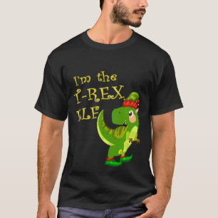 I'm The Dinosaur Trex Elf Costume Matching Family T-Shirt
