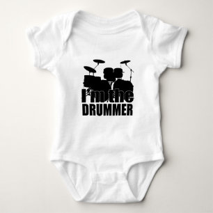 I'm the Drummer Baby Bodysuit