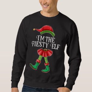 I'm the Drummer Elf Family Matching Christmas Paja Sweatshirt