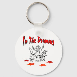 I'm The Drummer Key Ring