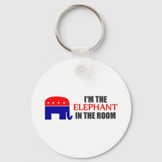 I'm the Elephant in the Room Key Ring