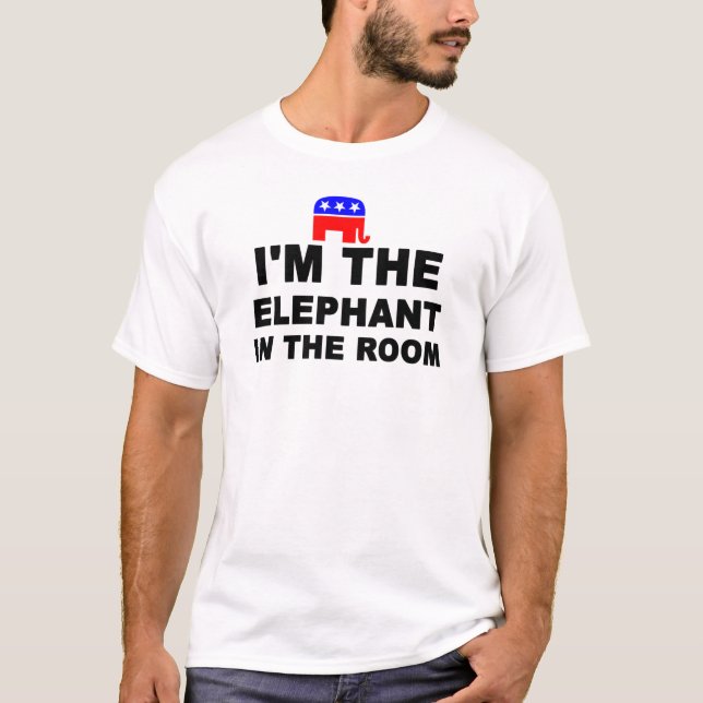 im the elephant in the room T-Shirt (Front)