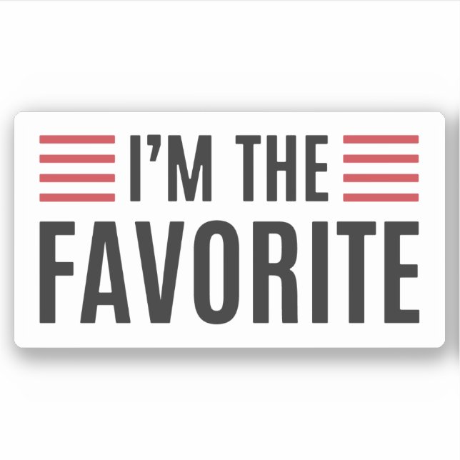 I'm The Favourite (Front)