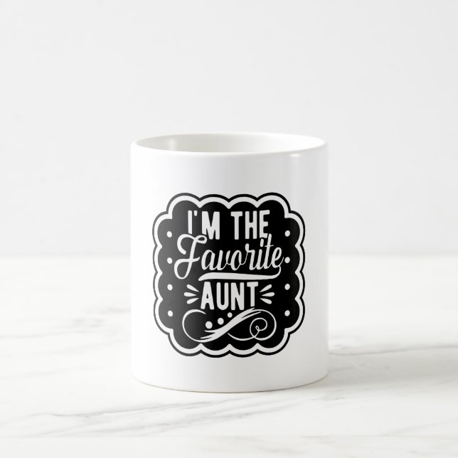 I'm The favourite Aunt Coffee Mug (Center)