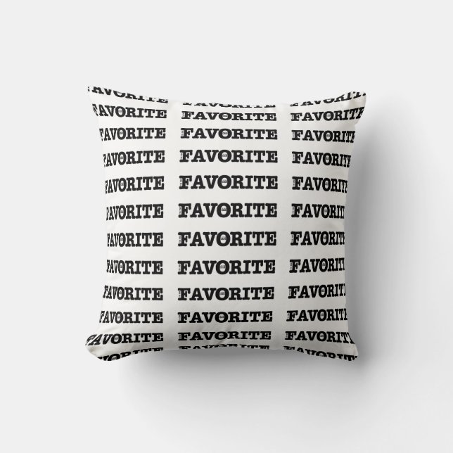 I'm The Favourite Child  Cushion (Front)