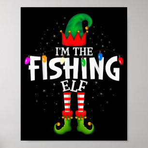 I'm The Fishing Matching Christmas Family  Poster