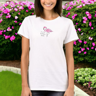 I'm the Flocking Bride Flamingo Bachelorette Party T-Shirt