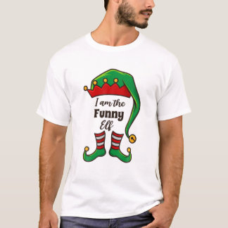 I'm The Funny Elf Xmas Matching Christmas Family T-Shirt