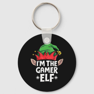 I'm The Gamer Elf Christmas Family Matching Pajama Key Ring