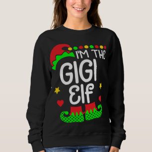 I'm The Gamer Elf Matching Family Funny Christmas Sweatshirt