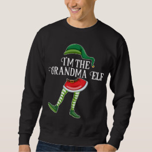 I'M THE GOLFER ELF Christmas Matching Pyjamas For Sweatshirt