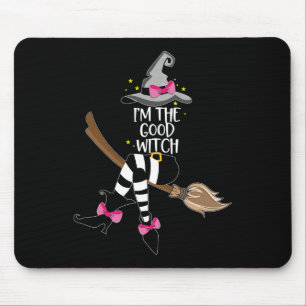 Im the Good Witch Halloween Matching Group Costum Mouse Pad