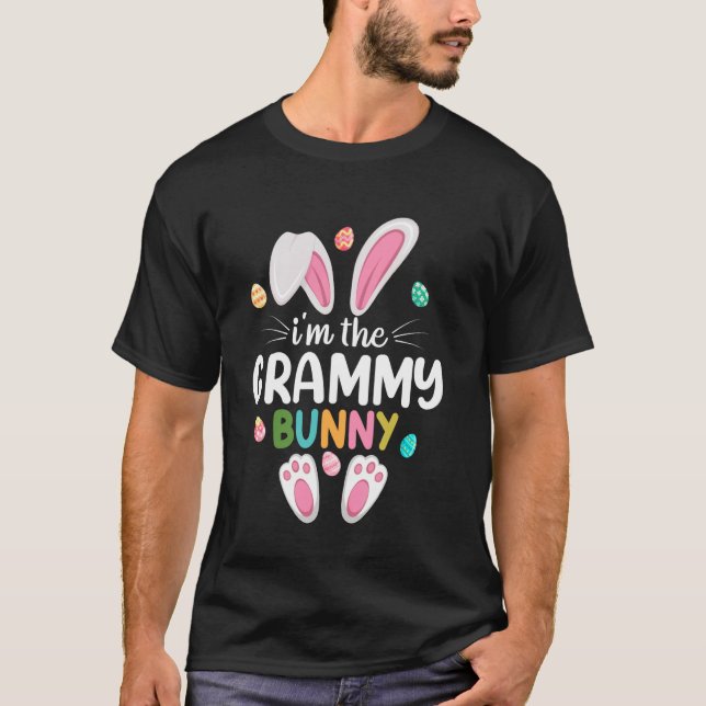 I'm The Grammy Bunny Matching Family Easter T-Shirt (Front)