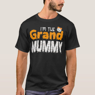 I'm The Grand Mummy Funny Grandma Family Halloween T-Shirt