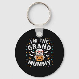 I'm The Grand Mummy Halloween Mummy Grandma Costum Key Ring