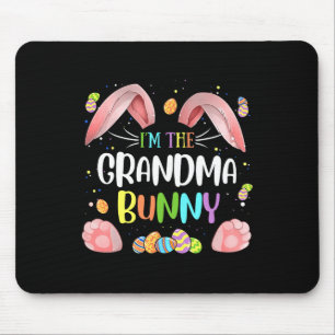 I'm The Grandma Bunny Cute Matching Family Easter  Mouse Pad