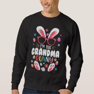 I'm The Grandma Bunny Matching Family Easter Party Sweatshirt