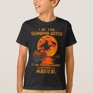 I'm The Grandma Witch Like A Normal Grandma Hallow T-Shirt