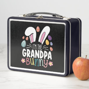 I'm The Grandpa Bunny Easter Family Matching Metal Lunch Box