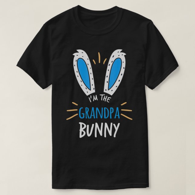 I'm The Grandpa Bunny Matching Family Easter Sunda T-Shirt (Design Front)