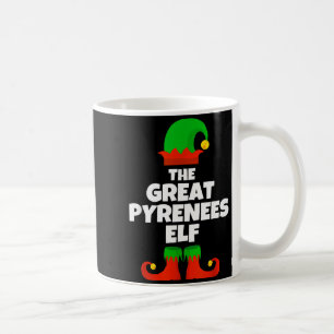 I'm The Great Pyrenees Elf Family Pajama Christmas Coffee Mug