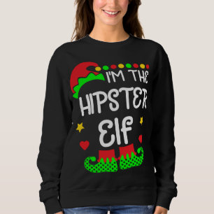 I'm the Head Elf in Charge Funny Family Christmas Sweatshirt