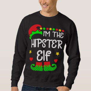 I'm the Head Elf in Charge Funny Family Christmas Sweatshirt