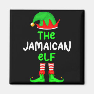 I'm The Jamaican Elf Jamaica Christmas Funny Pajam Magnet