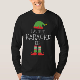 I'm The Karaoke Elf Christmas Family Matching Grou T-Shirt