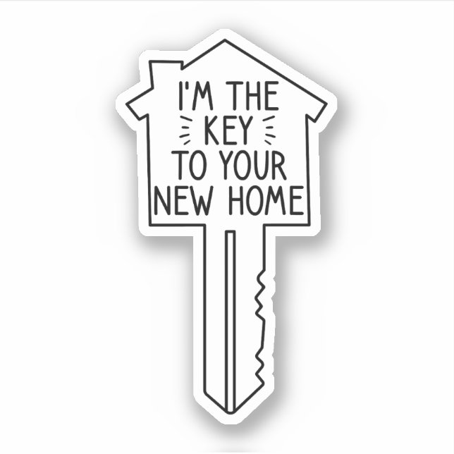 I'm The Key To Your New Home, Real Estate Agent (Front)