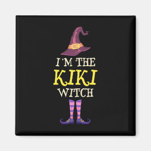 I'm The Kiki Witch Costume Halloween Funny Witchy Magnet