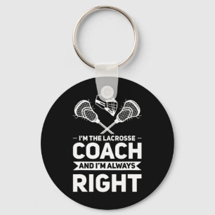 I'm The Lacrosse Coach Lacrosse Coach Key Ring