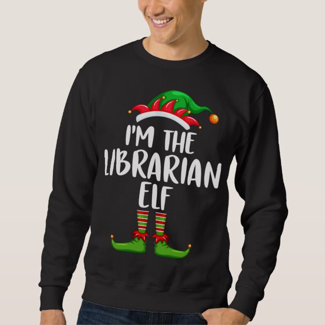 I'm The Lawyer Elf Family Matching Christmas Gift  Sweatshirt (Front)