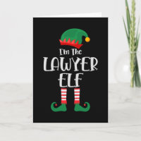 Im The Lawyer Elf Matching Christmas